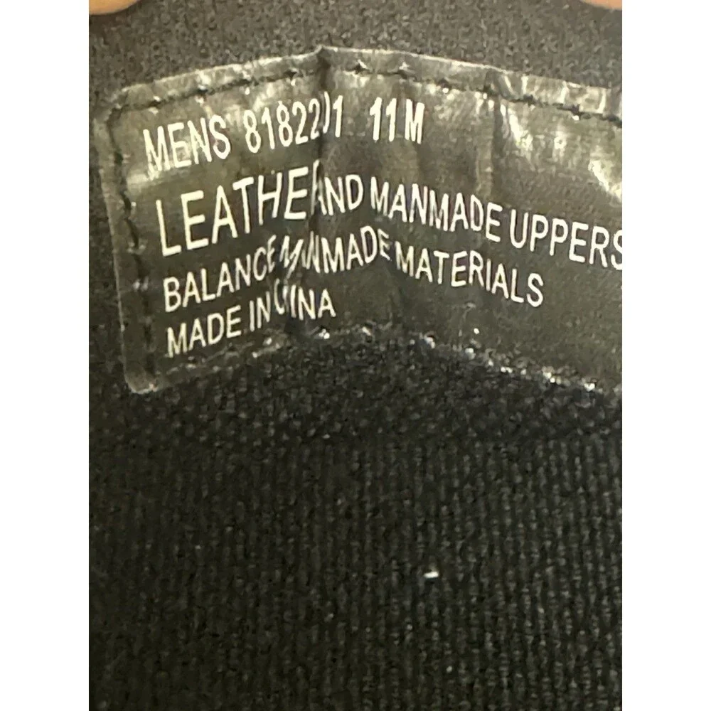 mens nunn bush shoes size 11 Pre-owned Condition Black Tie-up Comfort Gel EUC